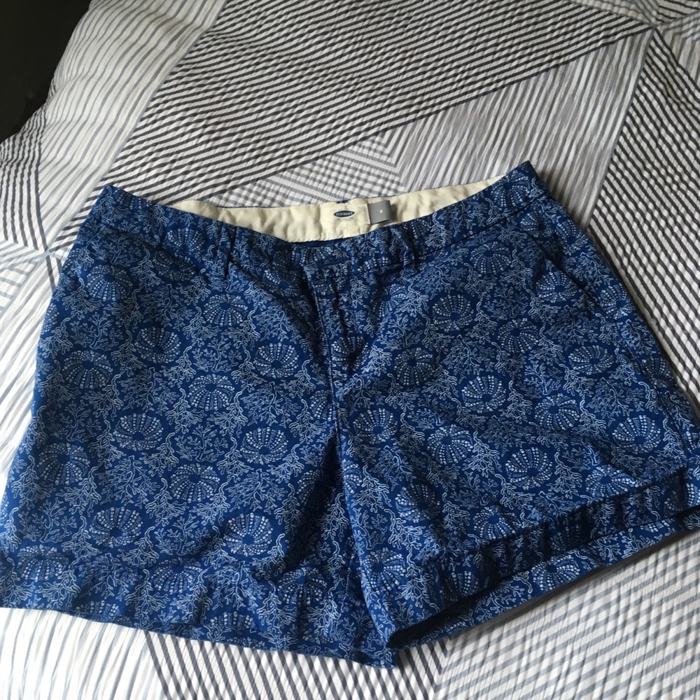 Blue Sea Urchin Shorts